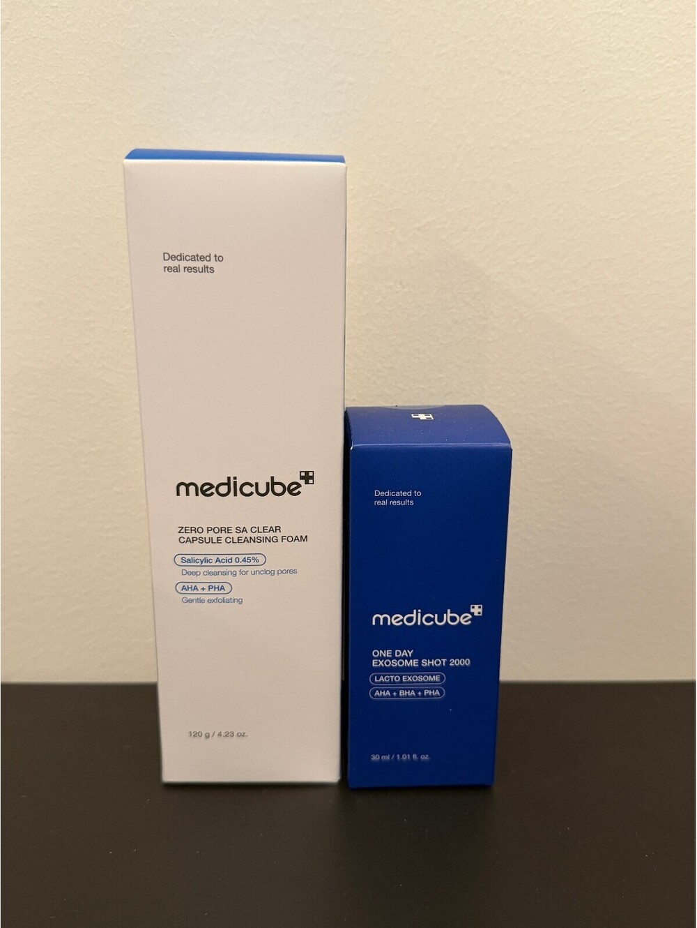 Medicube Cleanser and Exosome Shot 2000 Duo